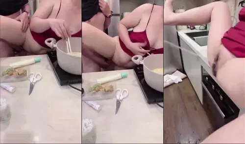 Vừa nấu ăn vừa chịch sướng quá đái ướt hết nhà - heovl.fr